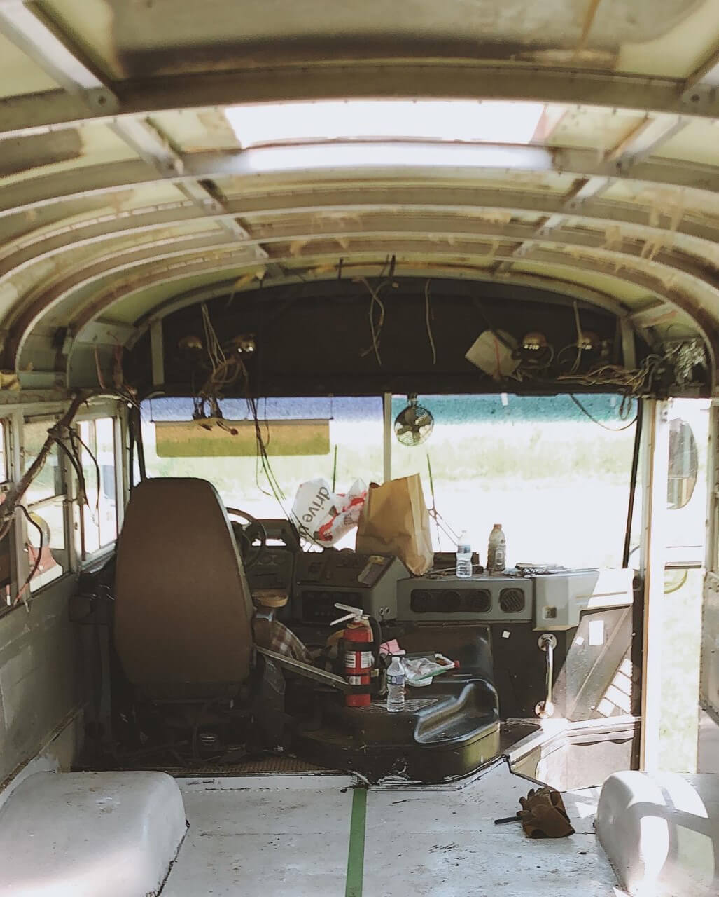 The Roaming Fowler Bus A 2004 Blue Bird All-American - bus conversion photo