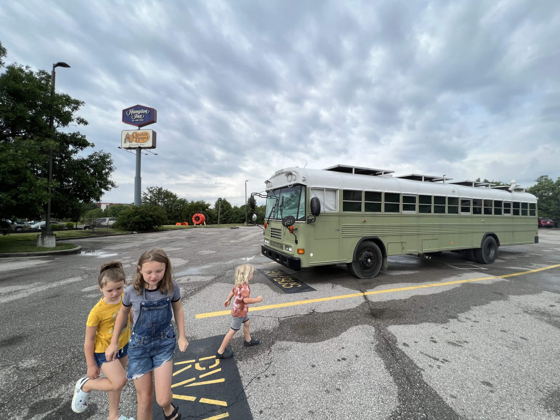 The Roaming Fowler Bus A 2004 Blue Bird All-American - bus conversion photo
