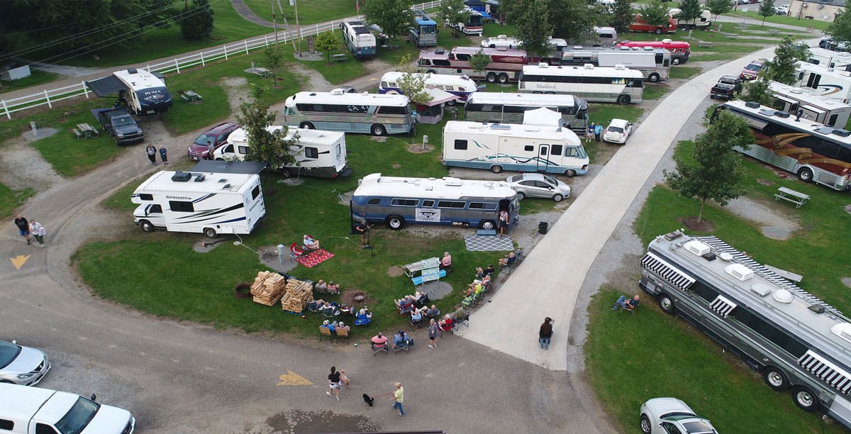 2021 Flxible Owner’s International Bus Rally Loudonville, OH - bus conversion photo