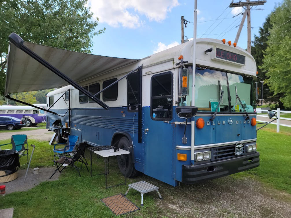 2021 Flxible Owner’s International Bus Rally Loudonville, OH - bus conversion photo