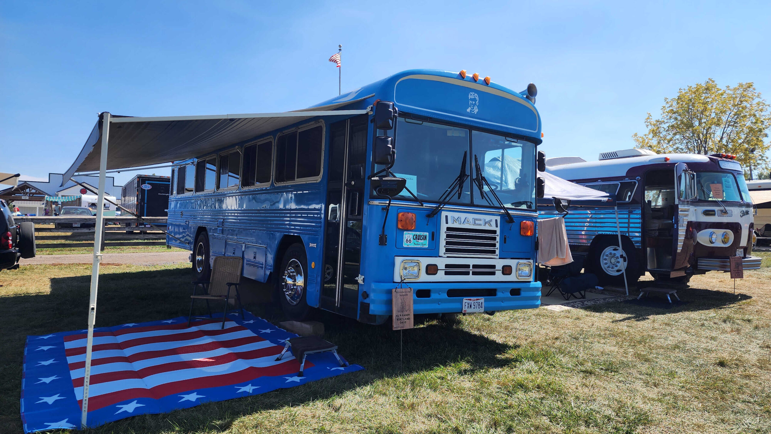 The Random Acts of Camping Bus Rally - Newbie Pre-Trip and Road-Trip - bus conversion photo
