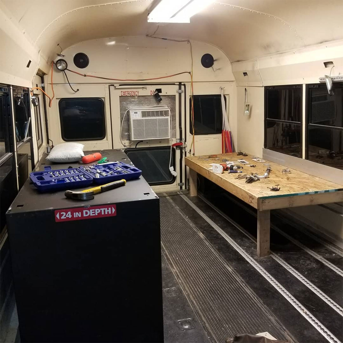 Budd the Bus – A 2001 Chevy Express 3500 Skoolie - bus conversion photo
