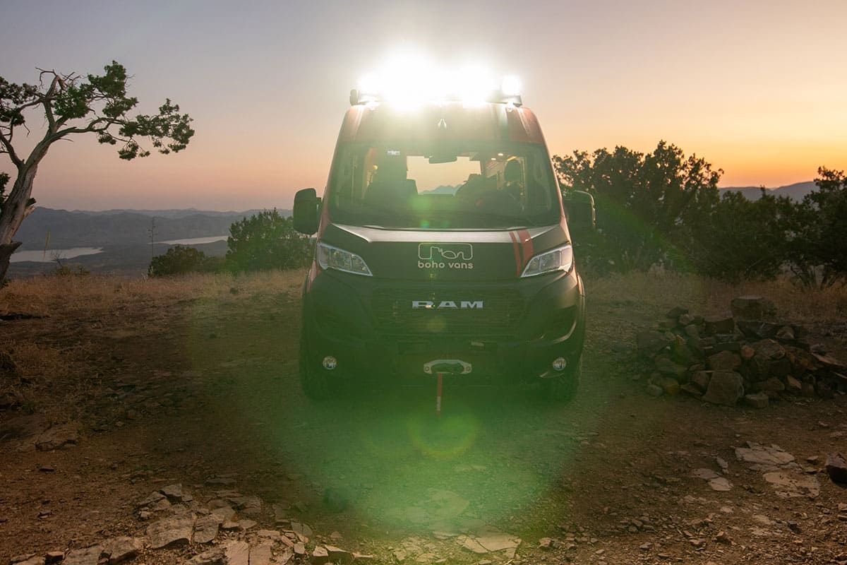 Exterior lighting makes 24/7 exploration possible