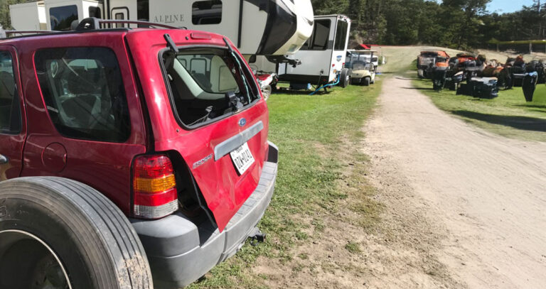 Exploding Bus Tire Totaled My Car | Bus Conversion Magazine photo