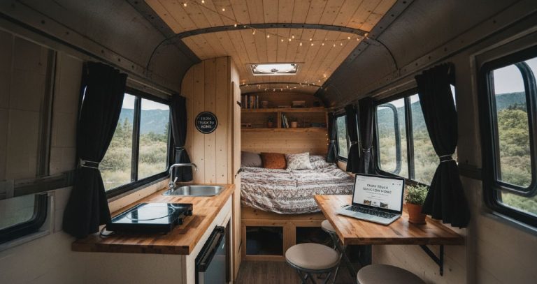Proven RV Conversion Interior Ideas That | Bus Conversion Magazine photo