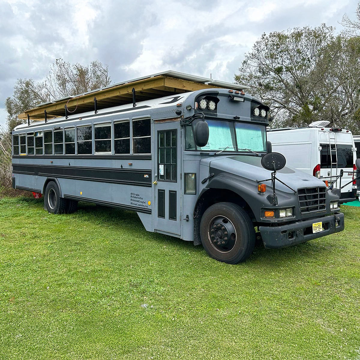 Nomads Unite - 3rd Annual Field Trip to All World Acres - bus conversion photo