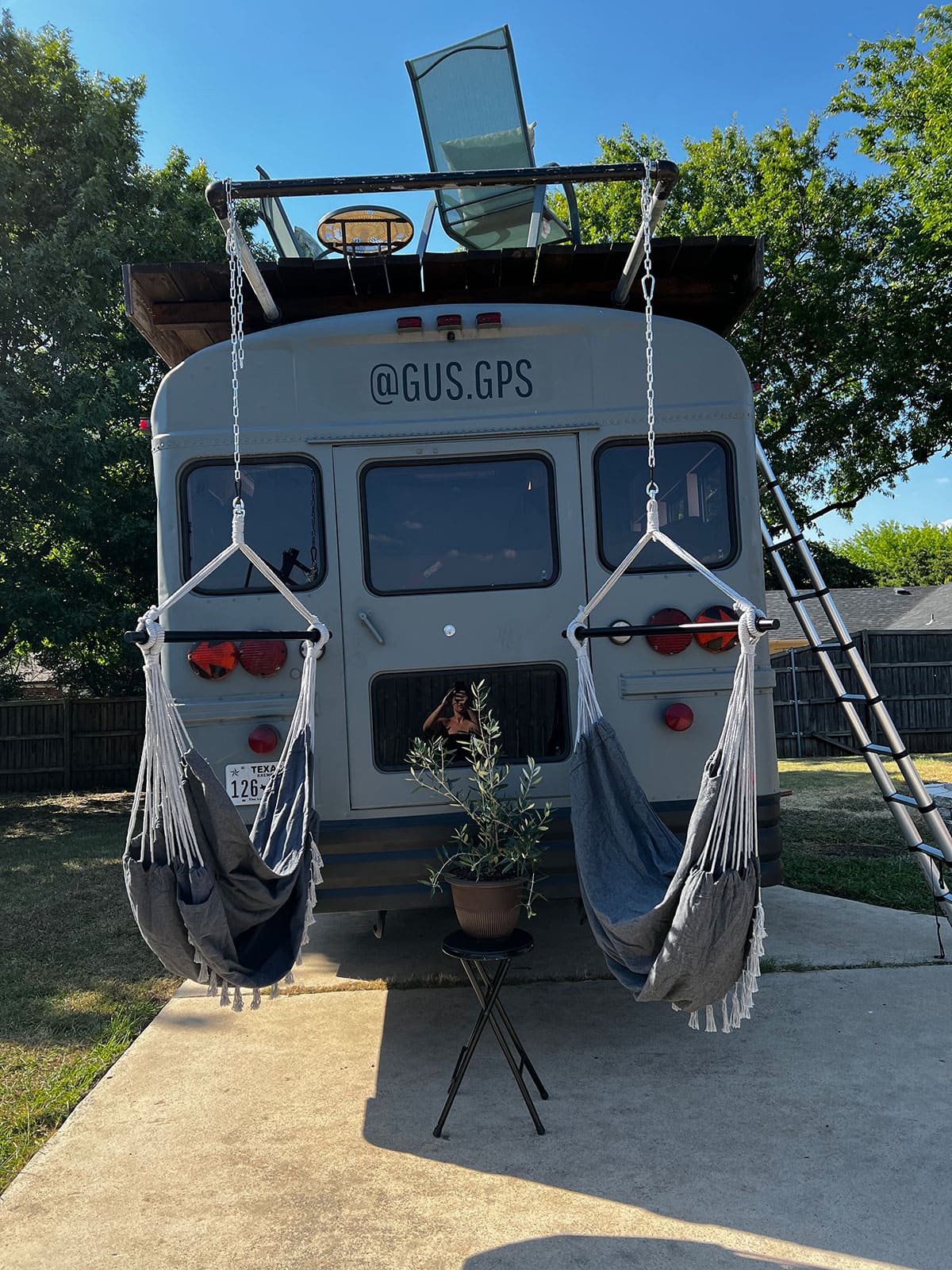 Gus – A 2002 International Skoolie - bus conversion photo