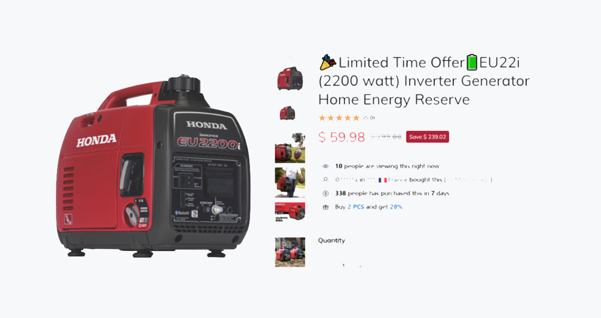 Is there a difference in Small Portable Generators? - bus conversion photo