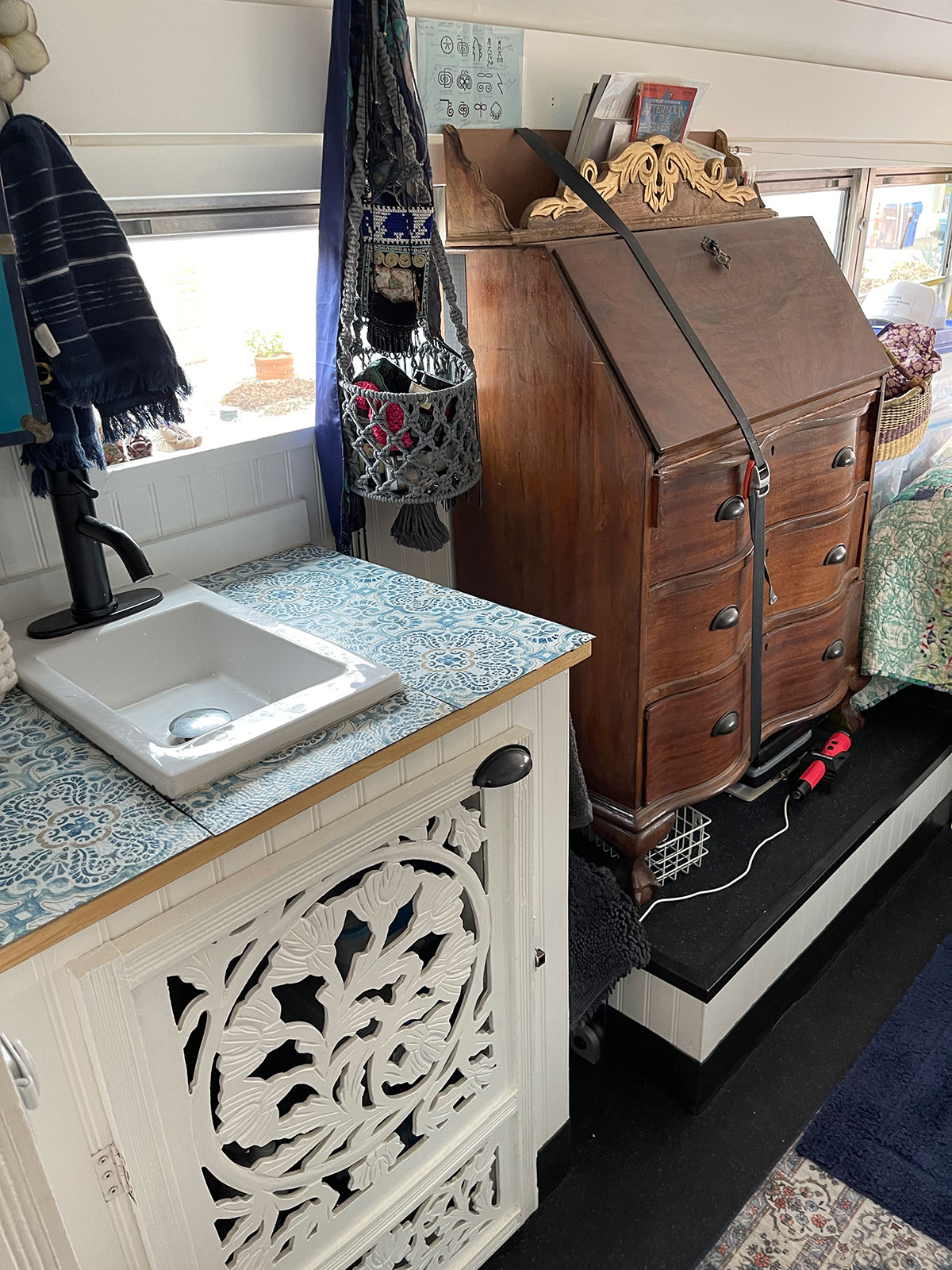 Meet Lavinia! – A 1999 Blue Bird - bus conversion photo