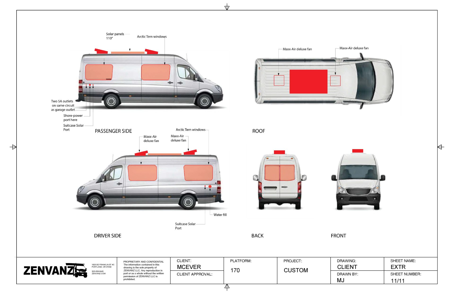 Elvie – Our 4x4 Dually Sprinter Van - bus conversion photo