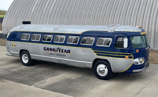 People’s Choice – Liberty Aviation Museum’s 1947 Flxible‘Goodyear’ Clipper