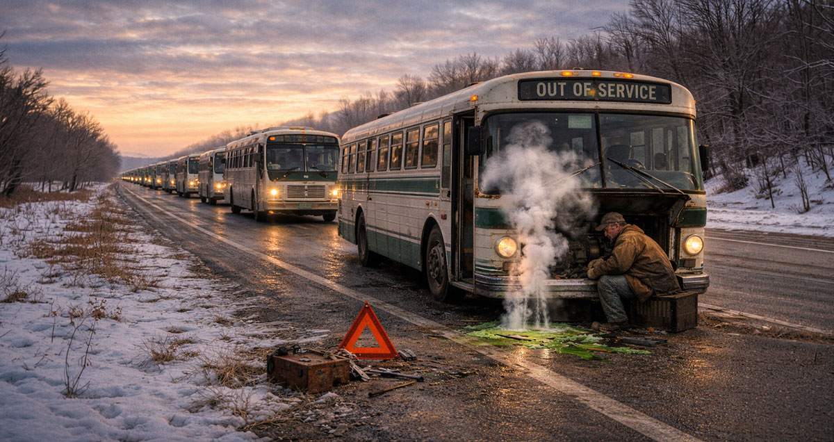 Sniffing Out Trouble. Smells Every Bus | Bus Conversion Magazine photo