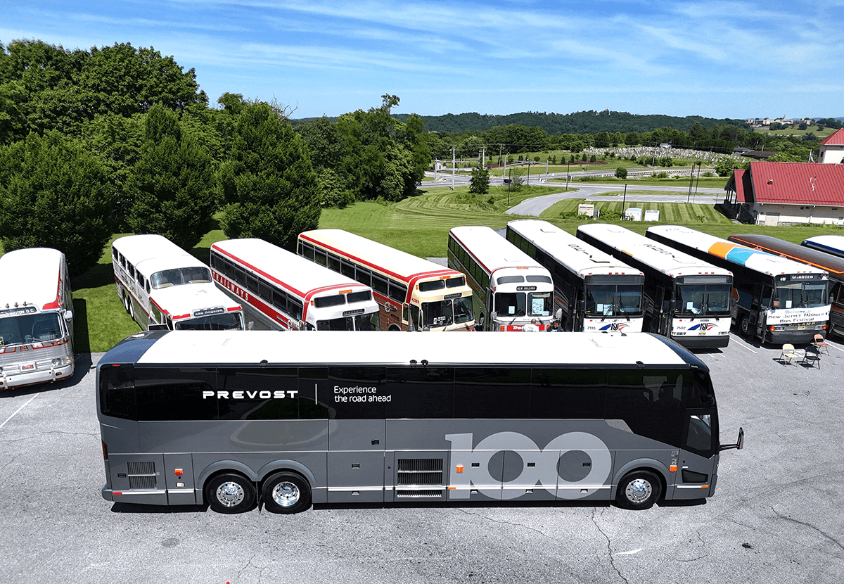 New H3-45 Prevost Demonstrator