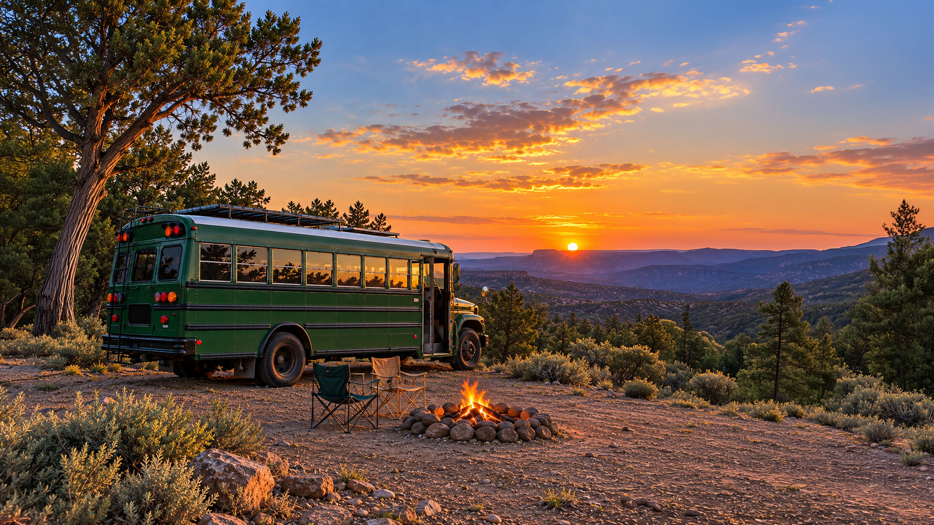 Road Has Landlord What Life Converted | Bus Conversion Magazine photo
