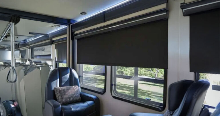 Custom Window Shades For A Bus | Bus Conversion Magazine photo