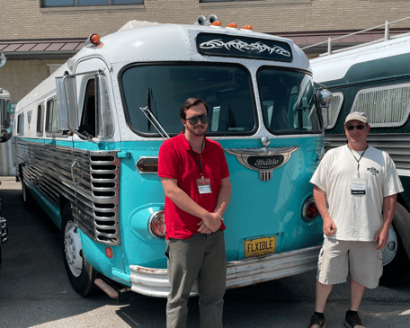 Flxible Centennial Summit Award – Ron & Tyler Manchester’s 1950 Flxible Visicoach