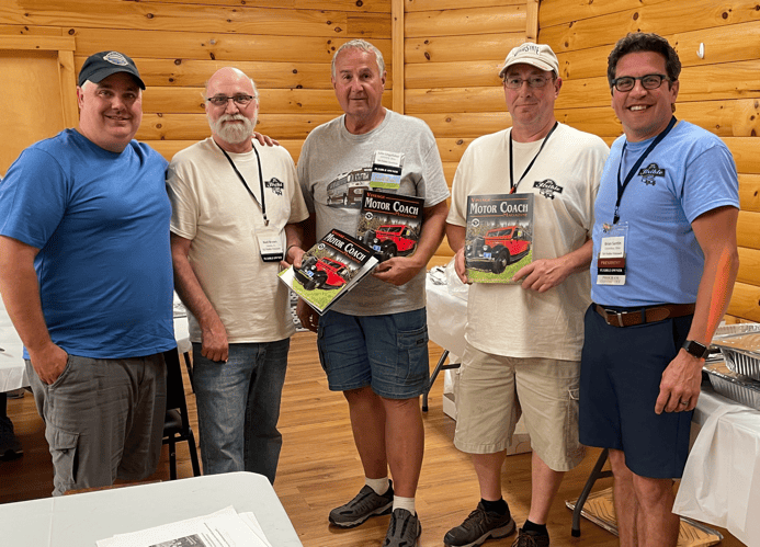 Winners of Vintage Motor Coach Magazine Subscriptions